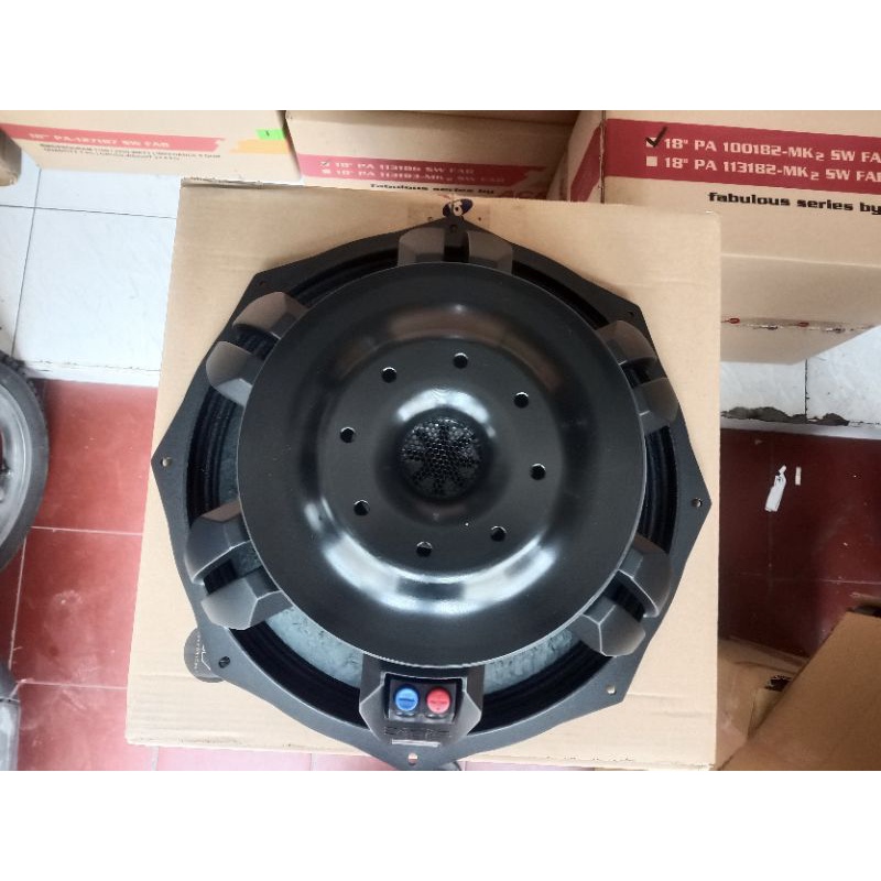 Speaker fabolous 18in PA 113186 SW