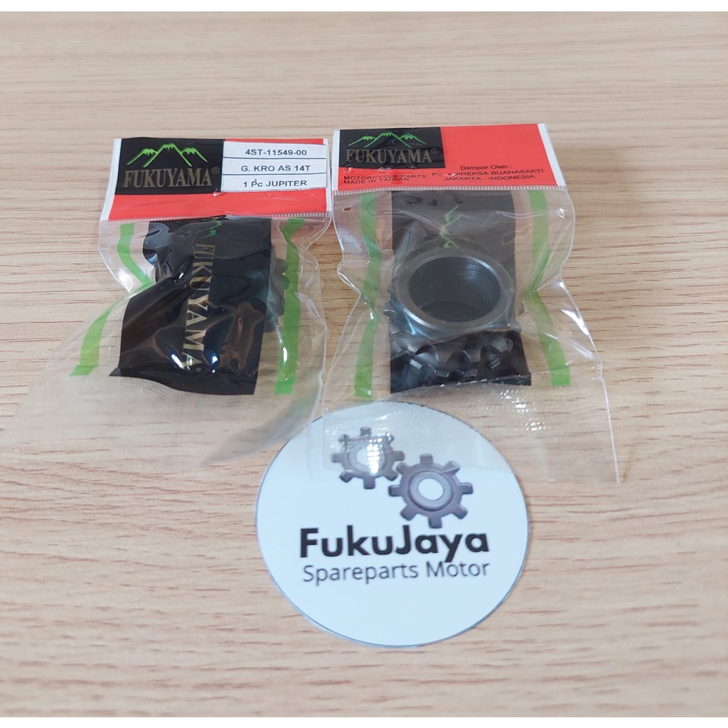 Fukuyama Crankshaft Gear Gir Kro As Gigi Ker Kruk As Gigi Kamprat Gir Sentrik Bawah Sprocket Chain 1