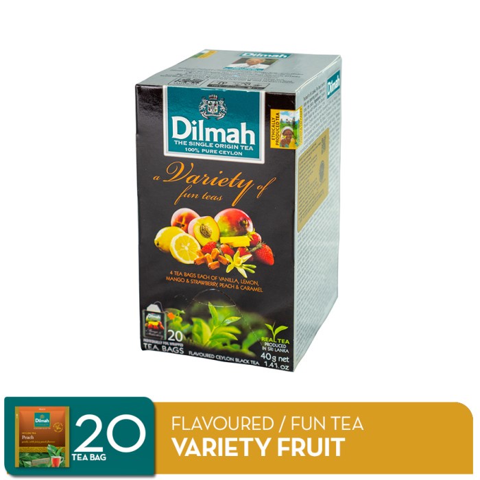 

Discount Dilmah Variety Fruit - Teh Celup /TEH DIET/TEH PELANGSING/TEH HIJAU/TEH JATI CINA/TEH