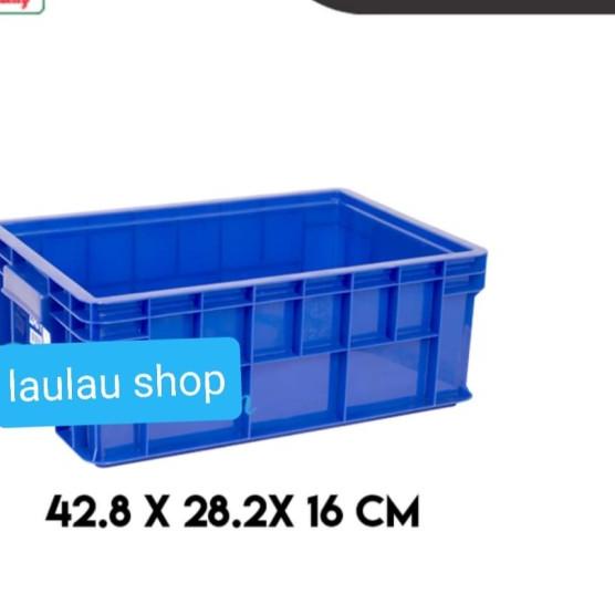 

Container Box 2245P Green Leaf / Krat Industri 2245 P Kotak Spare Part