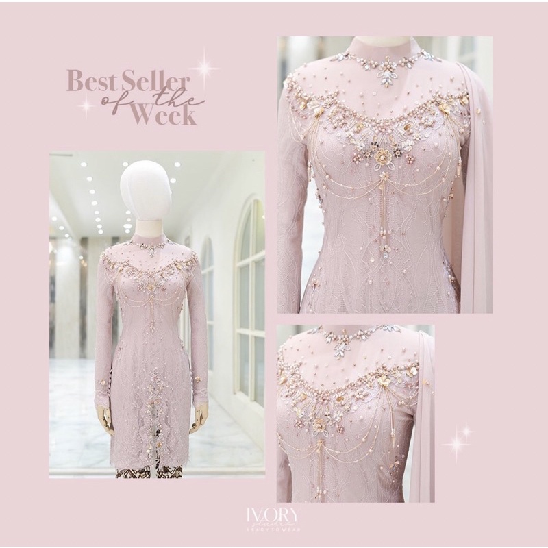 PRELOVED IVORY KEBAYA