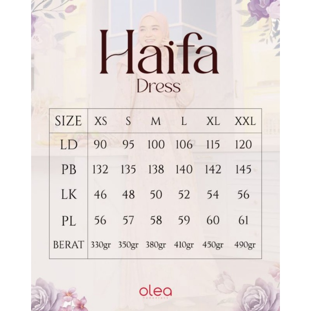 Gamis Haifa Dress By D'Olea