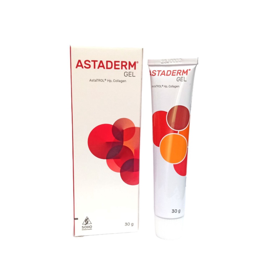 ASTADERM Gel 30 gram (Antioksidan Kulit Berminyak Untuk Awet Muda) Original BPOM Aman