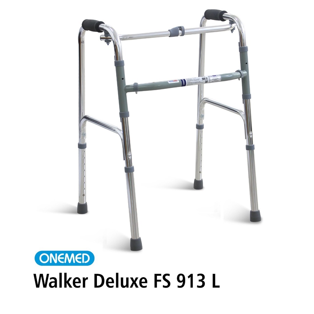 Jual Alat Bantu Jalan Walker Deluxe FS 913 L OneMed | Shopee Indonesia