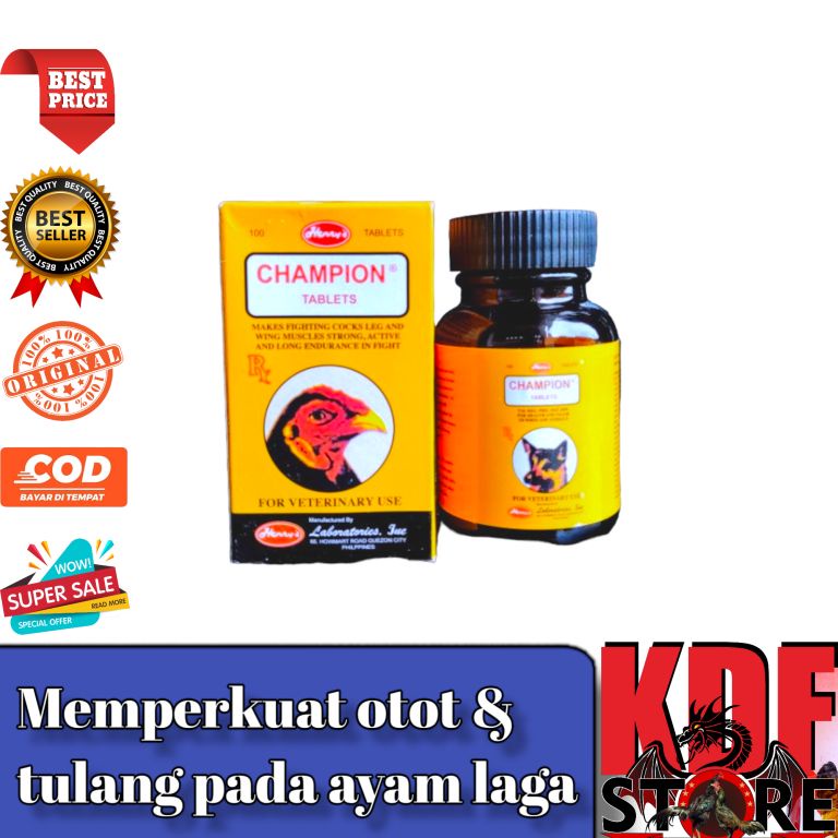 Campion-Champion Vitamin Obat Ayam Filipin