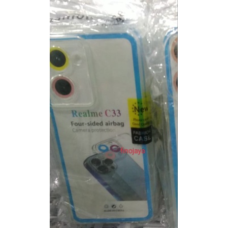 Softcase Realme C33 Silikon Casing Selicon Case Bening Transparan Pelindung Pro Camera