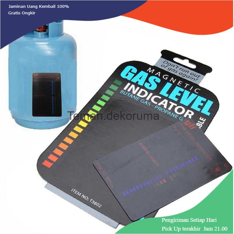 TD - PR Gli Indikator Kapasitas Tabung Gas Magnetic Gas Level Indicator - 0211 - 211