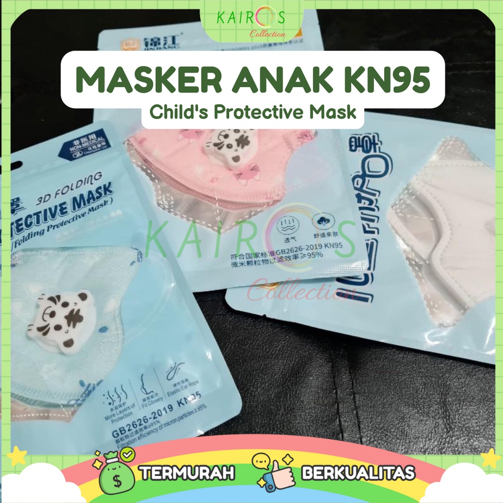 Masker Anak KN95 Chil's Protective Mask 5Ply