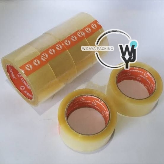 

Lakban Bening Aurapack 48 mm x 90 yard tebal kuat Dan MURAH Bandung