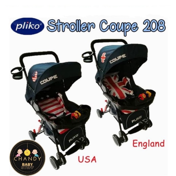 STROLLER BABY PLIKO COUPE 208