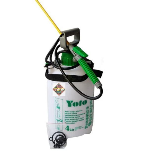 pressure sprayer YOTO 4 liter semprotan(penyemprot tanaman bertekanan)