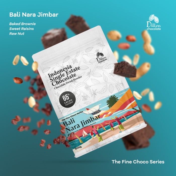 

Tokopratiwiw - Dillco Chocolate Bali Nara Jimbar Fine Choco Series 1000B