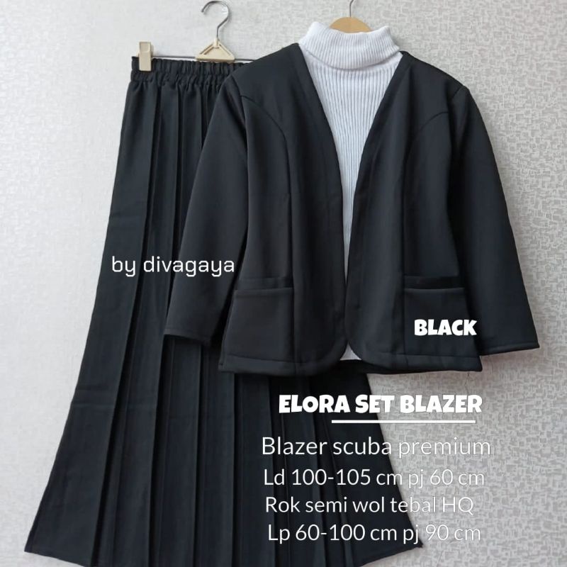 BLAZER SETELAN ROK