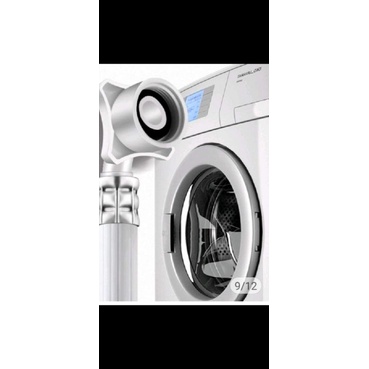 Selang mesin cuci 1 tabung ukuran 2 meter + bonus kran