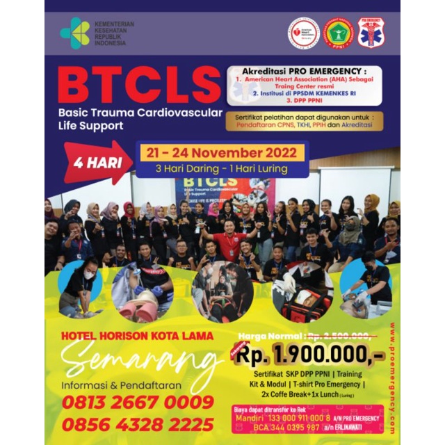 Pelatihan BTCLS Semarang