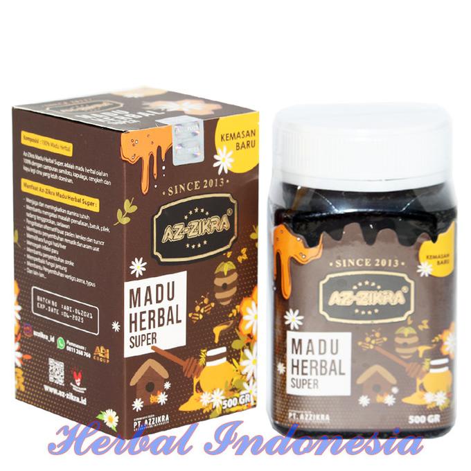 

BIG SALE MADU AZ-ZIKRA HERBAL SUPER | ZIKRA SUPER HERBAL 500 GR KEMASAN BARU TERBAIK