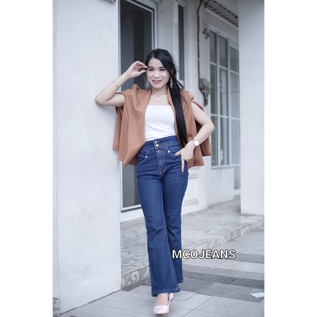 MCO - Celana Wanita - Cutbray Keysa - Cutbray Jeans Wanita Terbaru - OOTD SZ 27-34