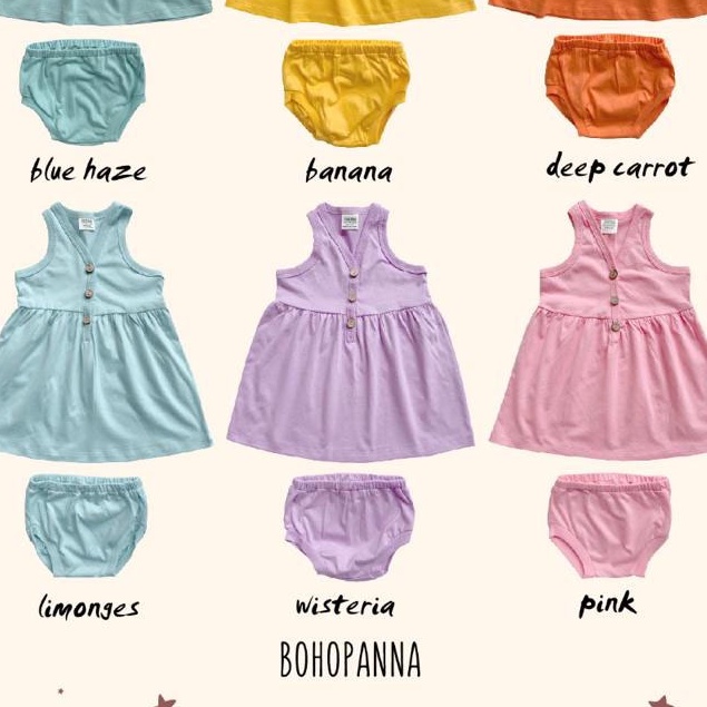 Bohopanna - Sleeveless Dress (Dress Bayi &amp; Anak)