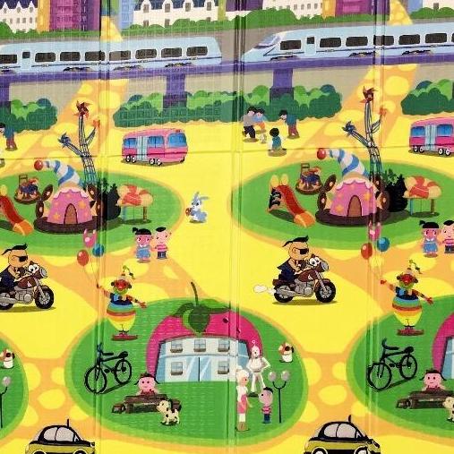 PLAYMATE BABY XCLUSIVE/ Karpet/Matras lipat premium 1cm XPE