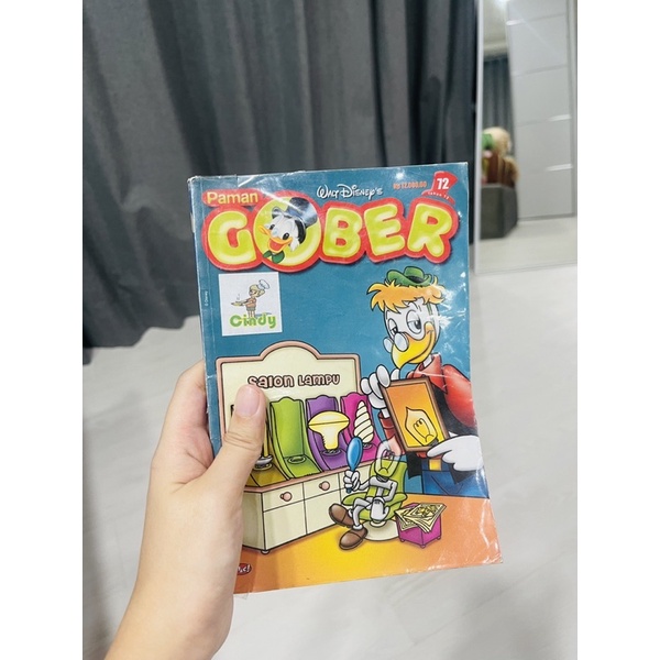 Buku komik gober zaman old donald duck