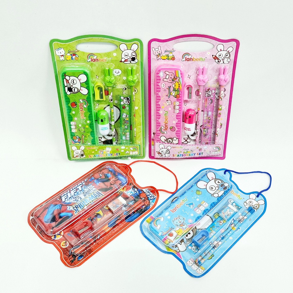 

SOS Set Alat Tulis Fancy 8818/8816/9912/6016 Blister/Stationery Set / Fancy Set