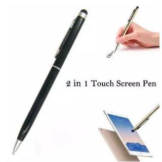 Ballpoint Stylus + Pena 2in1 / Stylus Pen 2 in 1 Universal Smartphone Tablet Iphone Pen Touchscreen [MF]