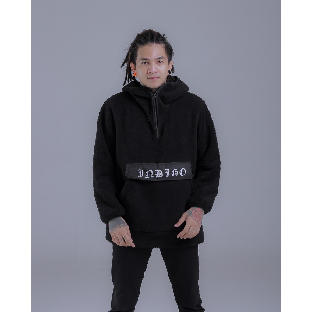 SHERVA JAKET BULU TEBAL / JAKET SHERVA MODEL CAGOULE BERHOODIE TERBARU