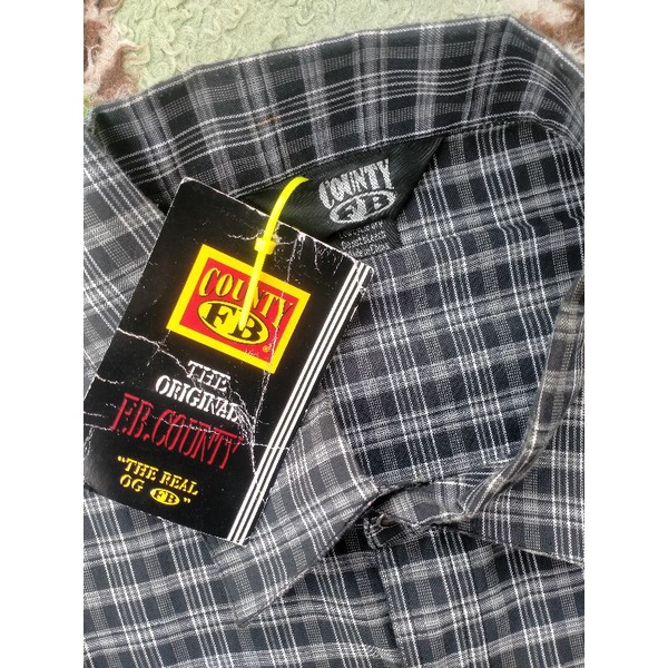 FBCounty Plaid Flannel Real OG Sh*t No Caltop Veterano Lowrider