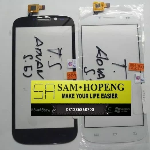 Advan S5J Touchscreen / Kaca Lcd