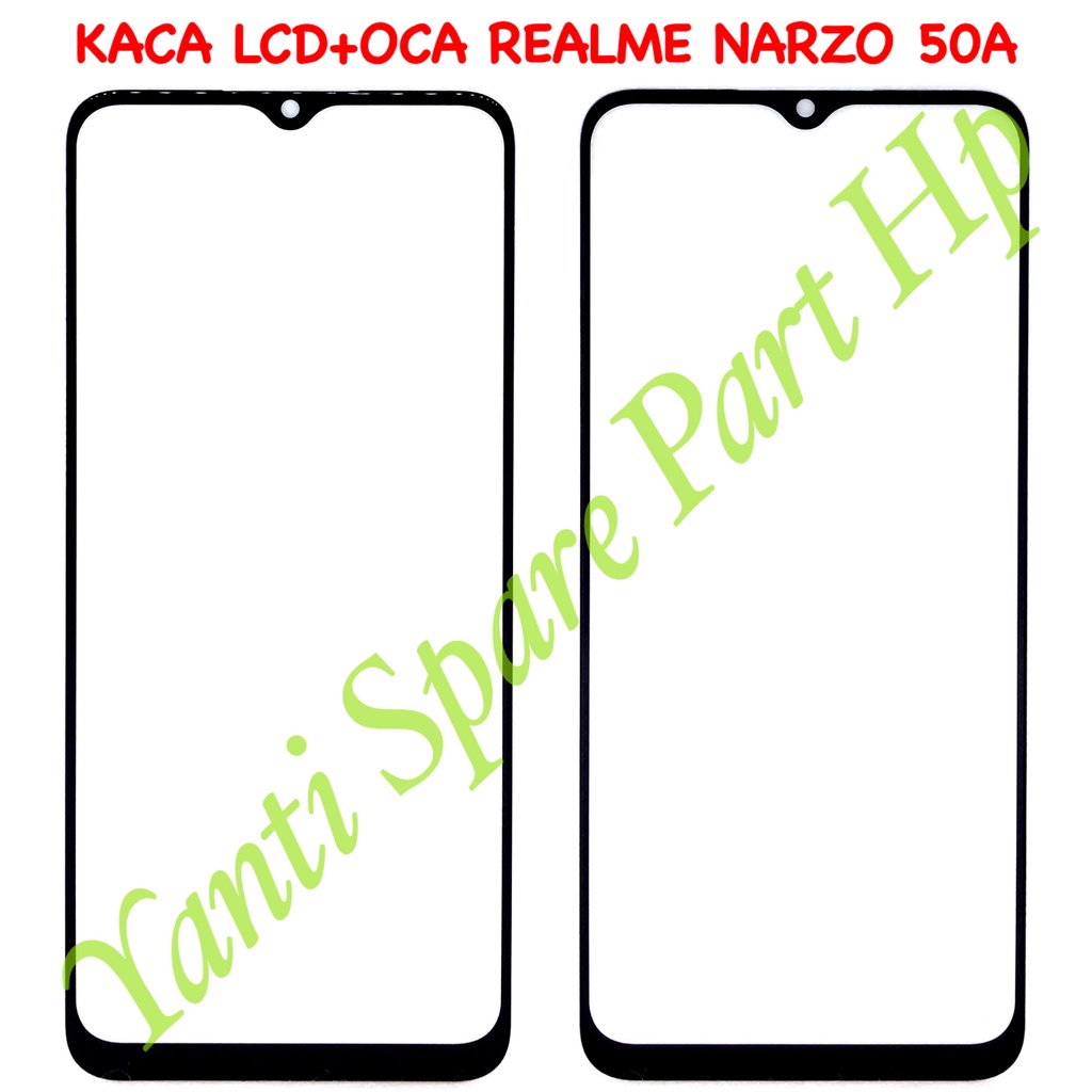 Kaca Lcd Plus Oca Oppo A15 A15S A16 A16S Rlme C11 C12 C15 C25 V3 2020 Narzo 20 30F 50A Original Terlaris New