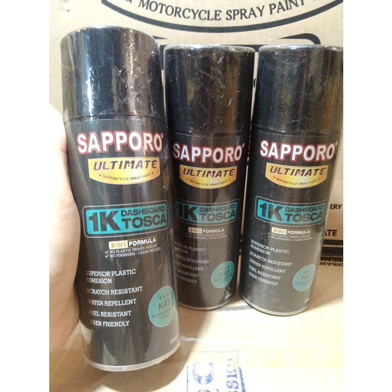 cat spray pilok pilox cat semprot sapporo ultimate saporo ultimate k43 1k dashboard tosca 400ml cat bodi kasar motor mobil