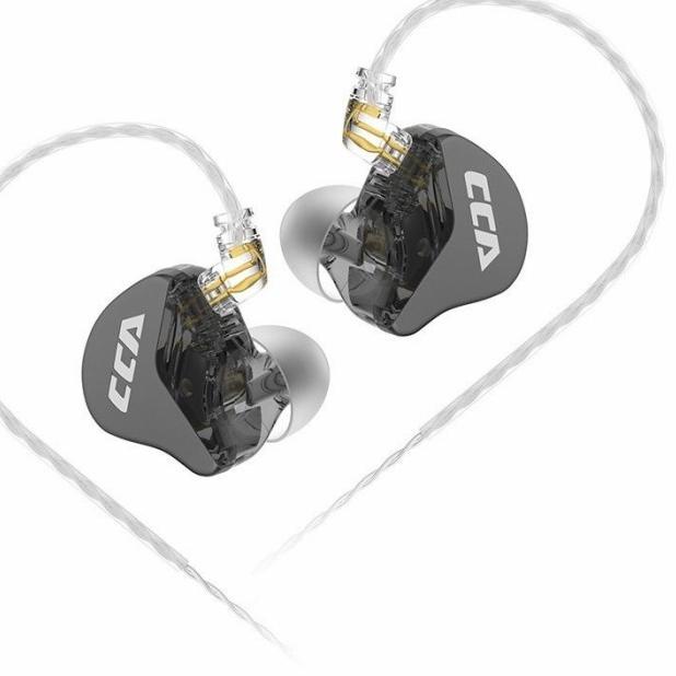 CCA CRA Earphone In Ear Monitor alternative KZ EDX Pro KZ EDC - Black with Mic, No Promo