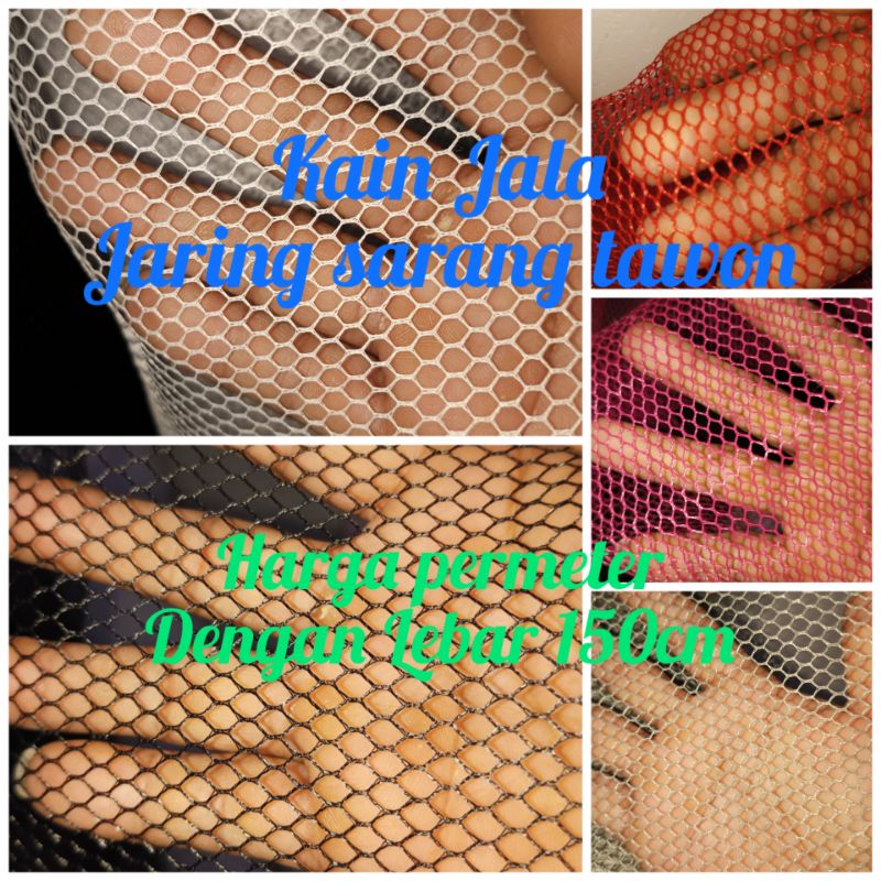 Jala Kain / Jaring Kain Meteran Jaring Ikan