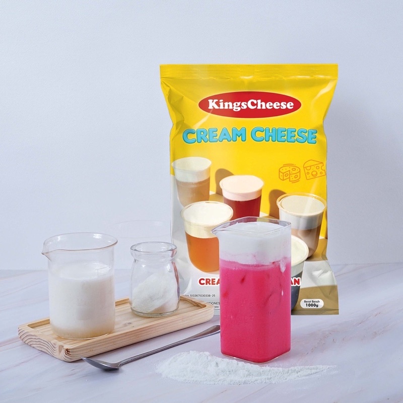 

TOPPING MINUMAN CHEESE CREAM KING CHEESE 1KG / JPS PREMIUM CHEESE CREAM