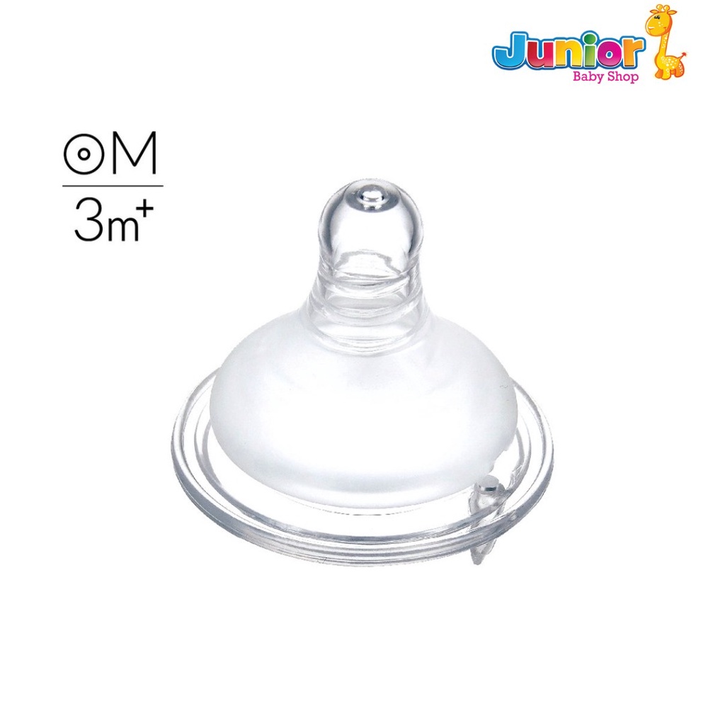 Allonge Silky Soft Teat Wideneck Round Cross Hole SS, SMLXL-2PCS - Dot Bayi