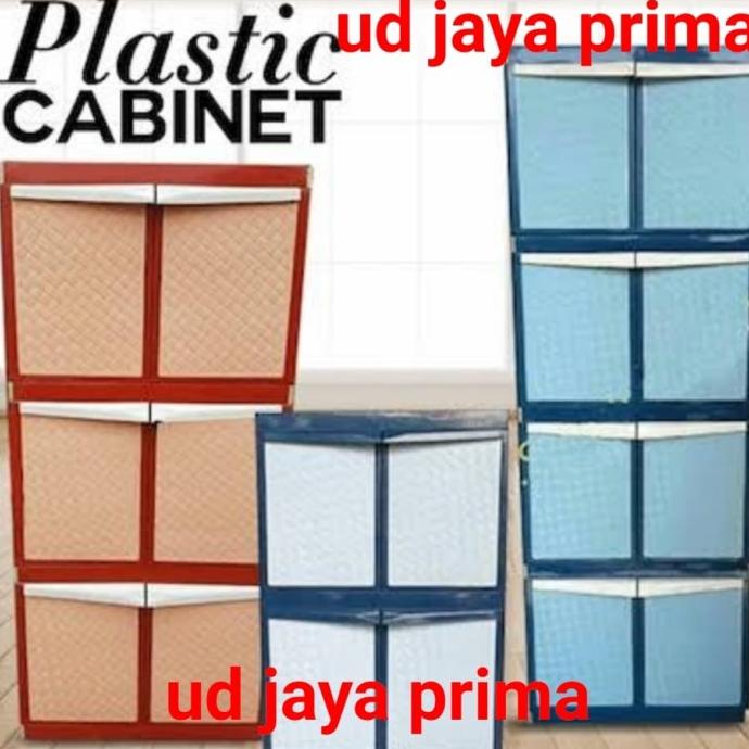 

lemari plastik 4 susun tabitha stock ready