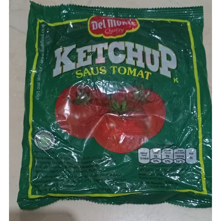 

saos tomat sachet delmonte