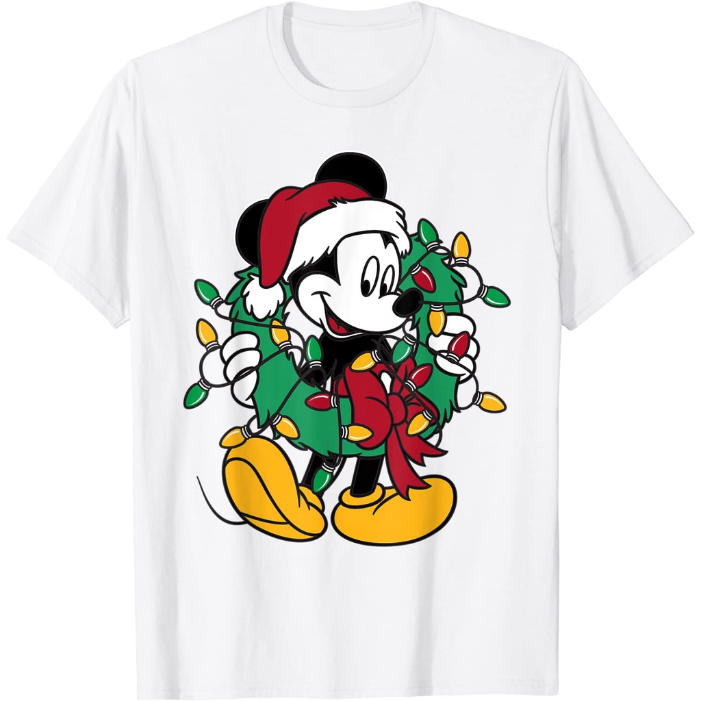 Baju Kaos Dewasa Mickey Mouse Lights. Pakaian Atasan Fashion Pria Wanita Cowok Laki Distro Murah Imp