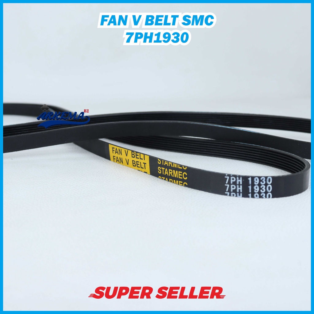 FAN V BELT 7PH 1930 | VAN BELT | VANBELT | V-BELT | TALI BET MESIN CUCI DRYER SMC ARKEMA