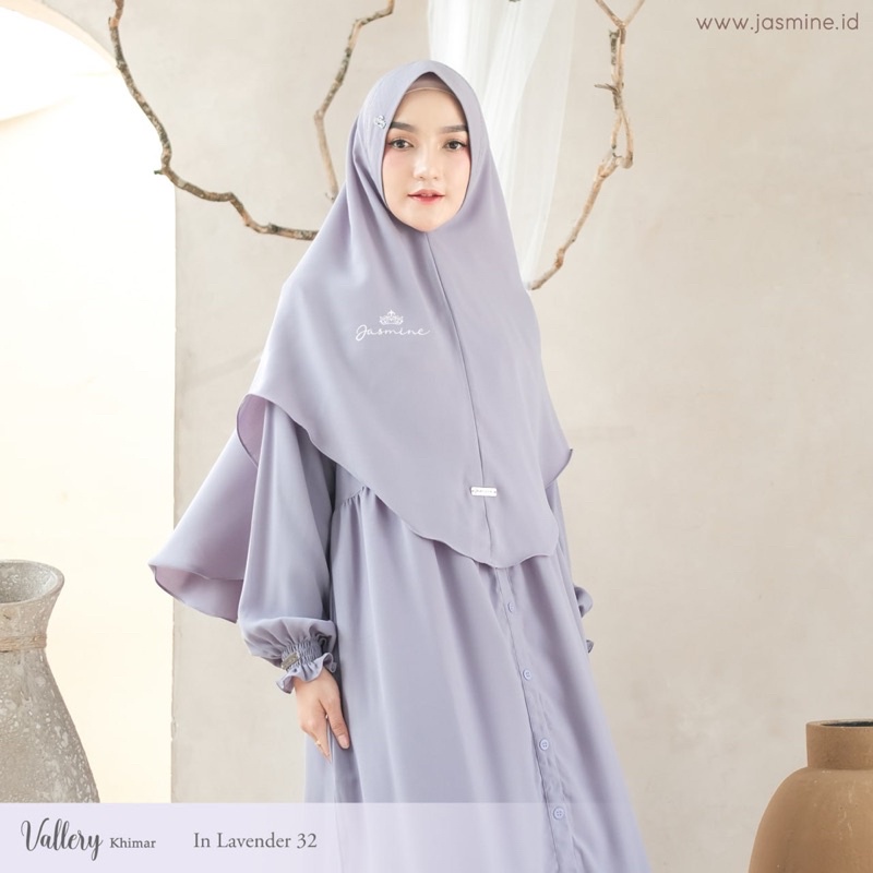 JASMINE VALLERY KHIMAR - jilbab instant terbaru by Jasmine Lidiahadiwinoto series eid adha
