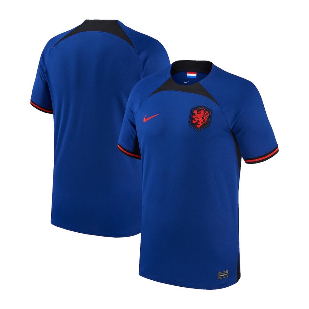 jersey pria belanda away kaos sepakbola piala dunia club baju futsal atasan grade ori wanita dewasa t-shirt seragam print custom jersy outfit klub olahraga kostum jarsey soccer pakaian oblong sport suit apparel polos