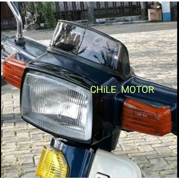 Suzuki RC Windshield -- 94611-35410   COVER  topi batok lampu  rc 80 rc 100 rc100 rc80  g.17e