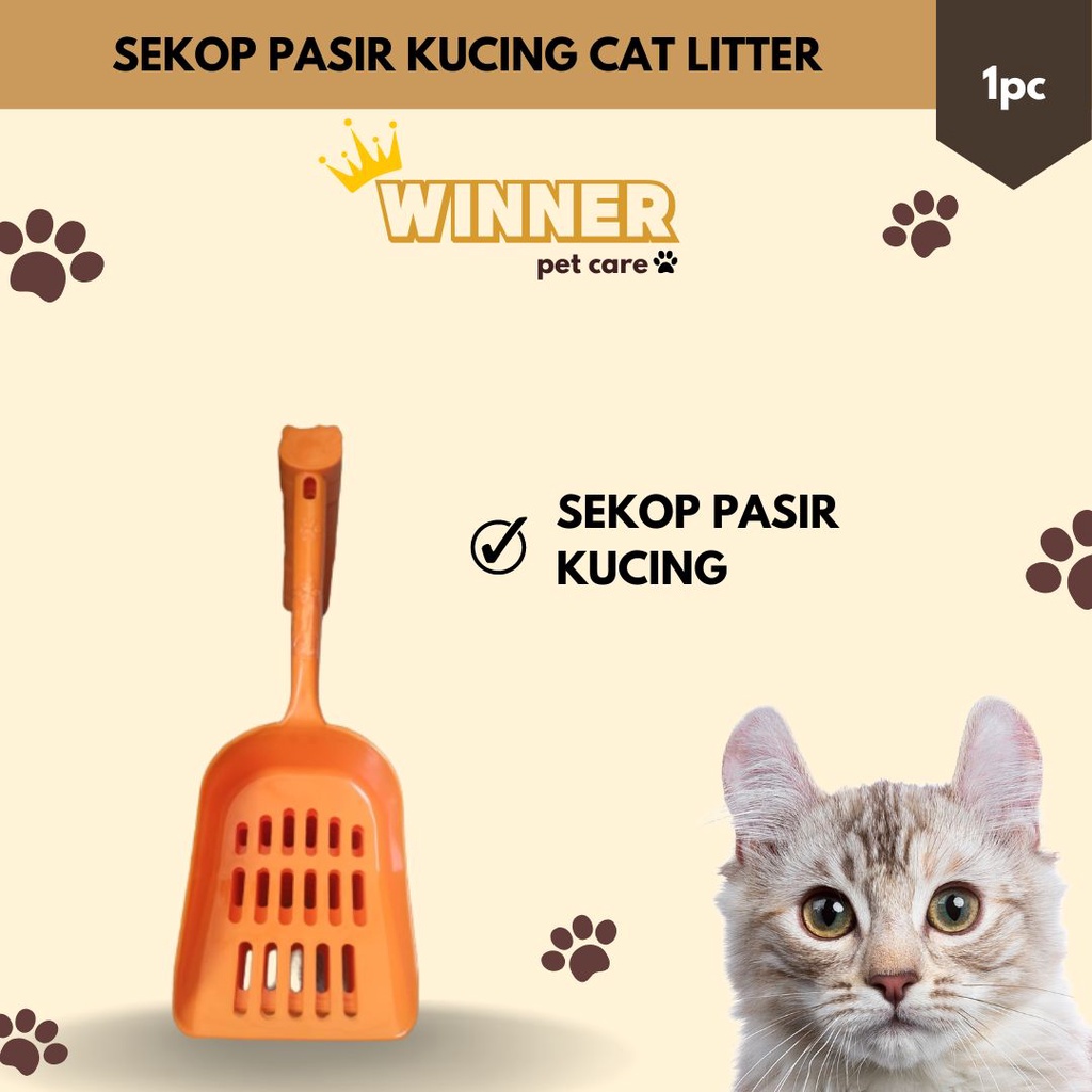 Sekop Pasir Kucing Serokan Scoop Cat Litter