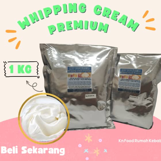 

POWDER WHIPP CREAM PREMIUM 1 KG