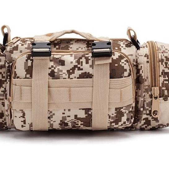 Tas Selempang Tactical / Tas Selempang Army / Selempang Tactical TC077 - COKLAT ACU