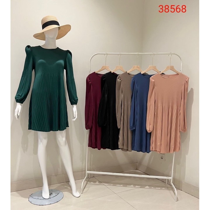 tunik lipit import / tunik plisket
