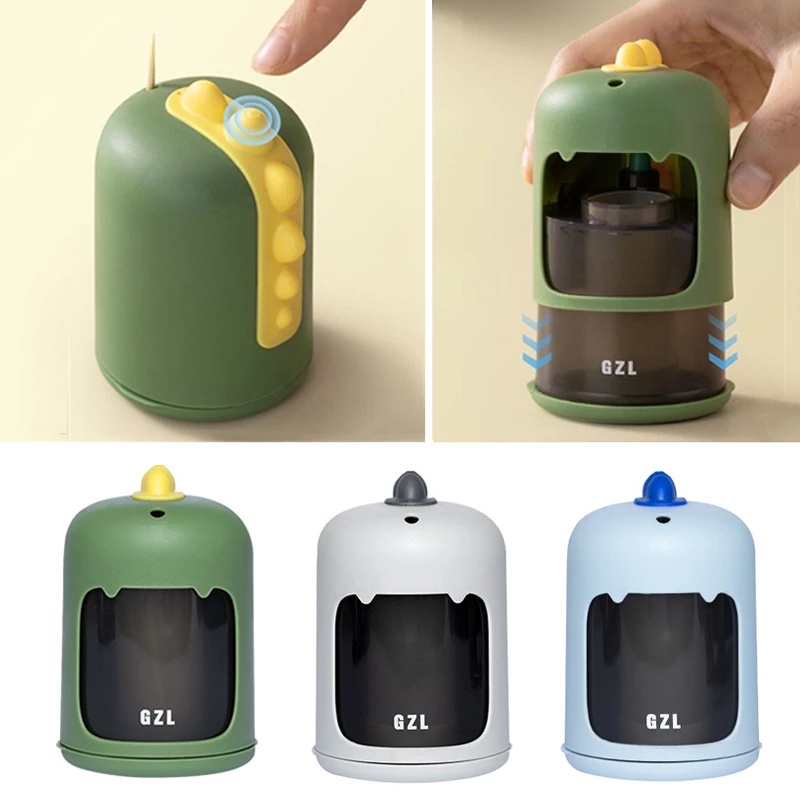 Kotak Penyimpanan Tusuk Gigi Otomatis Untuk Meja Makan