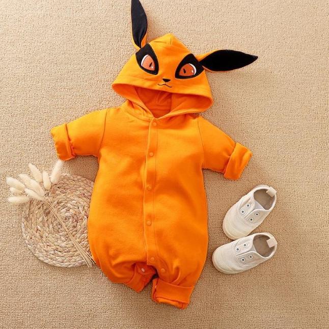 Jumper bayi motif Kurama Kyubi Naruto / Baju bayi / Jumper bayi import - 66
