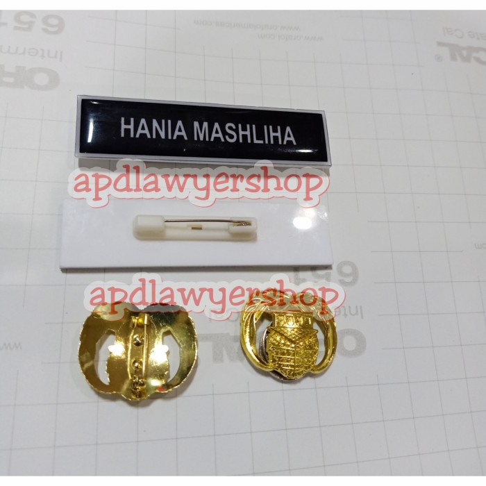 

Id Tag Paket Hemat Paket Asn Name Tag Peniti, Pin Korpri Peniti Bahan Premium