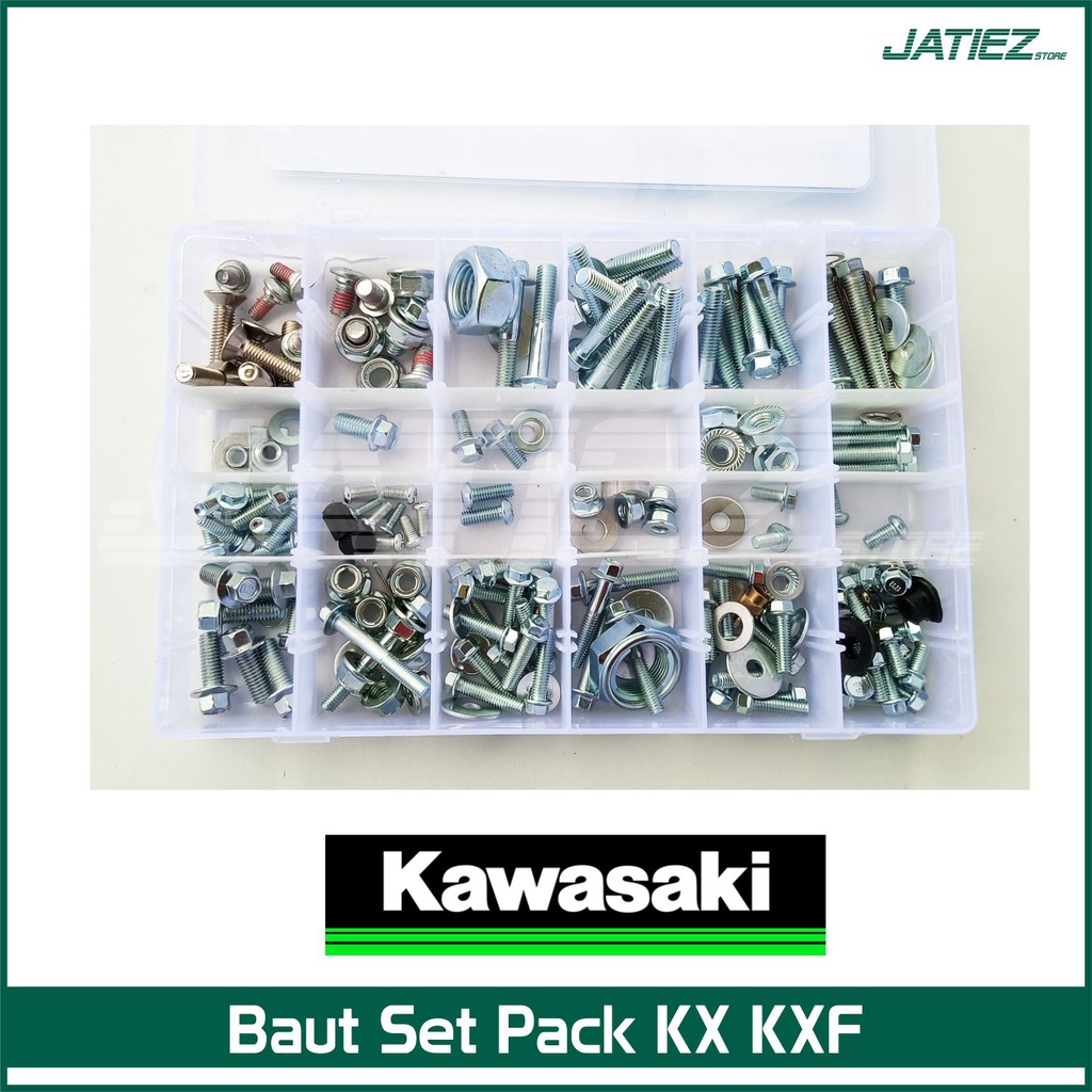 Baut Set pack KTM Husqvarna Husaberg - Baut set Kawasaki KX KXF - Baut set Yamaha YZ 125 250 450